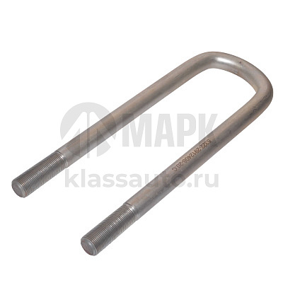 Стремянка задней рессоры без гаек (М27х2х395х120) (альтернатива)