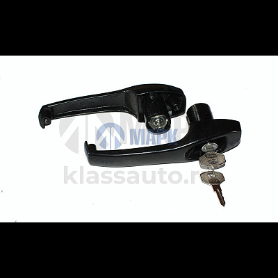 Ручки двери наружные с ключами  Димитровград (черный) 5320-6105152