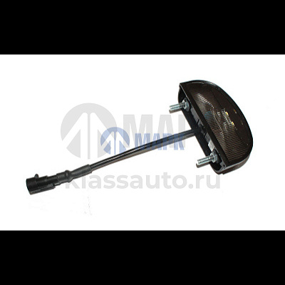 Фонарь подсветки номерного знака а/м КамАЗ 5490 СВЕТОДИОДНЫЙ с проводом САКУРА онз