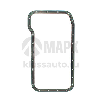 Прокладка поддона дв. 5340 ГАЗон NEXT с РА каркасом ЗЕЛЕНЫЙ силикон