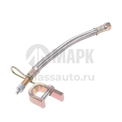 Шланг межколёсный в оплетке (бронированный с кроншт.)150мм аналог 11-3116010-02