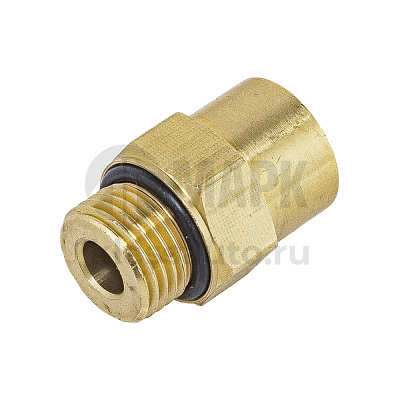 Соединитель трубки ПВХ,полиамид d=8мм М22х1.5 (фитинг прямой) латунь (Аналог CAMOZZI)