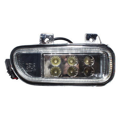 Фара противотуманная правая а/м КамАЗ 5490, MB Axor светодиодная (аналог) (А9408200156)