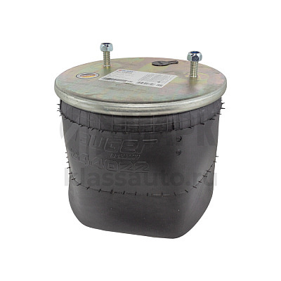 Пневморессора 4022NP02 без стакана (2шп.-М12+1 отвер.М22 под возд/м16 крепл.стакана) (Auger)