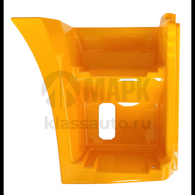 Щиток подножки правый (альтернатива) желтый