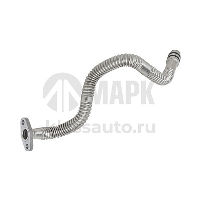 Трубка слива масла с турбокомпрессора ISF3.8 JAC, Валдай