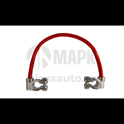 Перемычка АКБ с клеммами 25 см свинец (сечение 25)