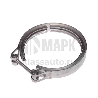 Хомут ленточный V-образный (108 мм.) на турбокомпрессор  Полюс