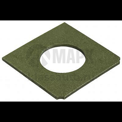 Пластина крепления полурессоры D=56 BPW 0328135160 (140х101.5х4.5) (SAMPA)