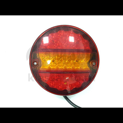 Фонарь задний УНИВЕРСАЛЬНЫЙ (круглый, светодиодный) 12-24В (Т.А.С.)