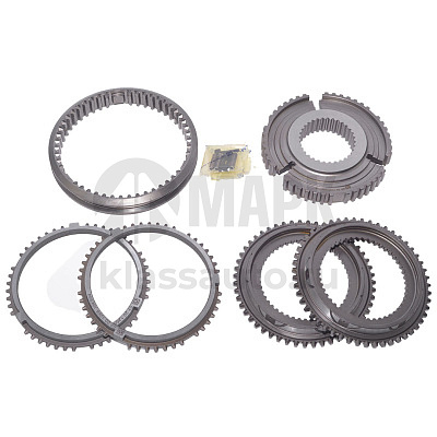 Комплект синхронизатора 1-2 передачи (ZF 1324 298 003)(1324 204 007 +муфта 1324 304 013)KACMAZLAR