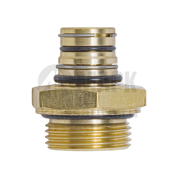 Соединитель переходник М22x1.5 P5 поворотный латунь