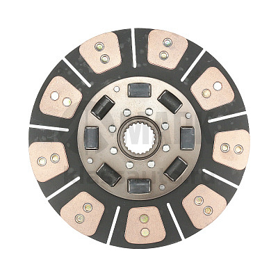 Диск сцепления ведомый с металлокерамической накладкой, d=420мм, МТЗ-2552 (Агротек)