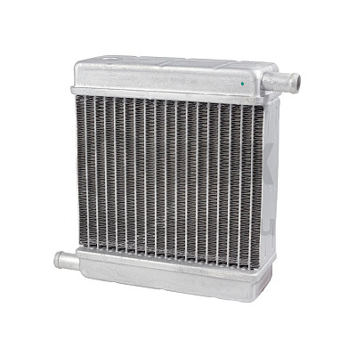 Радиатор отопителя алюминевый для МТЗ-80/82 (трубки в разные стороны) Лузар