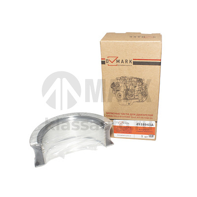 Вкладыш к/в 0,5 упорный нижний (ISBe) 3945528, 3978824 DVMARK