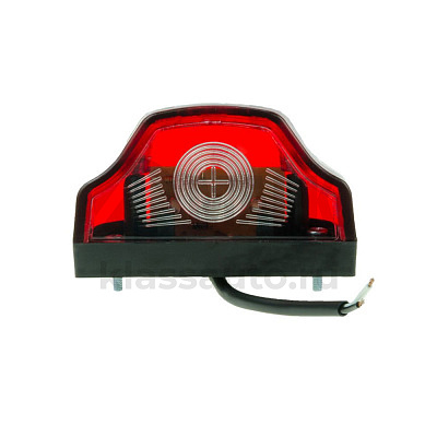 Подсветка номерного знака евро фура красная  (волна) диодная Т.А.С