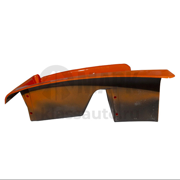 Щиток подножки спаренный левый (РИАТ) оранжевый