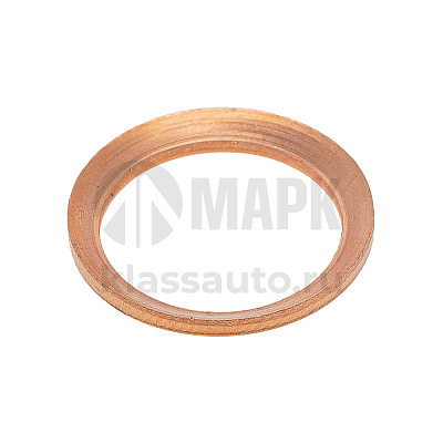 Шайба медная 16,2х20,6х1,5 (852212) (320.88754) под пробку ТННД 