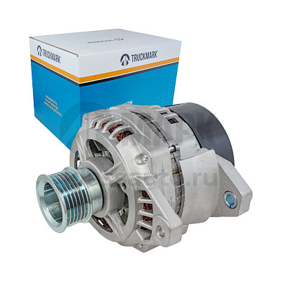 Генератор (14В 140А) поликлин. шкив для а/м ГАЗ, УАЗ с дв.4216 (TRUCKMARK)