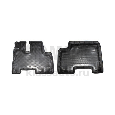 Коврики кабины а/м КАМАЗ 54901 (2020- ) из 2х М-Пласт