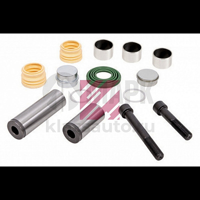 Р/к суппорта WABCO PAN 19/22 (направляющие, 14 деталей) (Marshall)