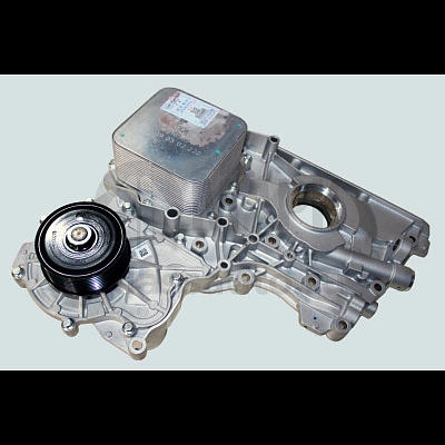 Крышка передняя блока цилиндров двигателя (ISF2.8) Евро4,5 5670418, 5302887, 5474752 5569573