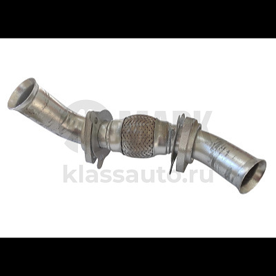 Металлорукав (труба приемная) левый 740.74-1008031-01(с компенсатором сетка) (000.4859.627.000-01) 