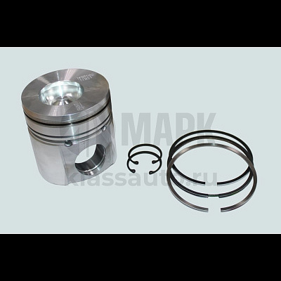 Поршень (с к-том поршневых колец + 2 стопор. кольца+палец)  (STD) (4/6BT, EQB140-20, 210-20) DCEC