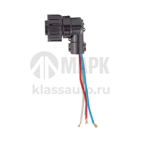 Колодка байонет, УГЛОВАЯ, 4 провода