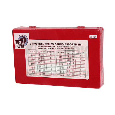 Набор резиновых колец 407шт ( Аналог) красная коробка