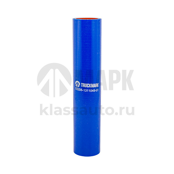 Патрубок расширительного бачка  (силикон) синий (Ф32x200) (TRUCKMARK)