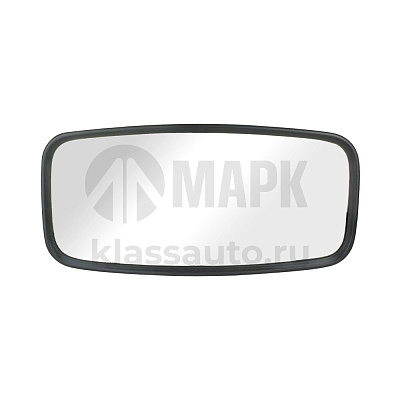 Зеркало V8 (410х195 полусфера) с подогревом