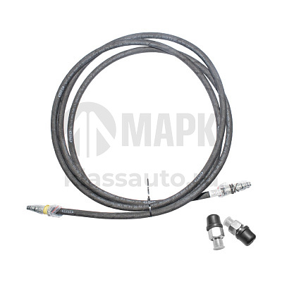 Шланг гибкий (в комплекте 2 красных фитинга (Полюс Альфа)