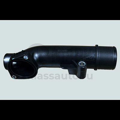 Патрубок входной водяной (ISF3.8) 5565939, 5303283 пластик FOTON