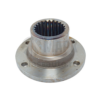 Фланец КПП-154  круглый 4 отв. шлицы (TRUCKMARK) (6шт в кор)