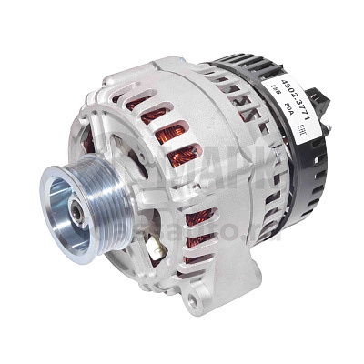 Генератор 4502 (80А, 28В, поликлин.шкив) (TRUCKMARK) 
