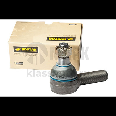 Наконечник рулевой левый (M30x1.5/M24x1.5/27 L=122) (ЖЁЛТАЯ УПАКОВКА) (Ростар)