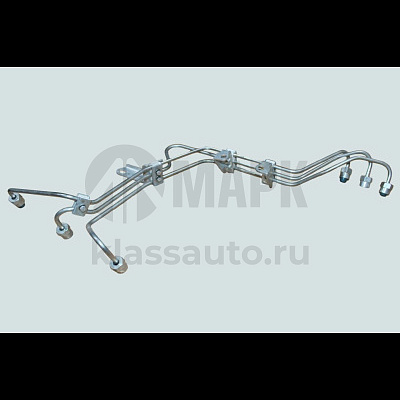 Трубка топл. (3шт) к форсункам 4-5-6-цил.(6ВТ) (резьба М14)