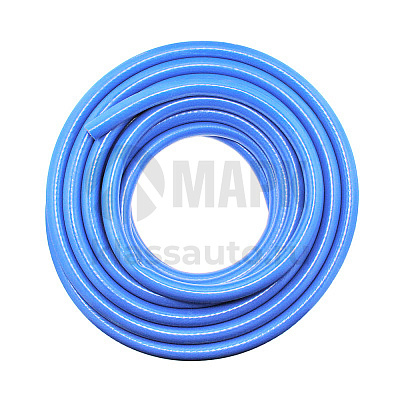 Шланг отопителя силикон армированный d.18х27 2-х слойный (синий,оранжевый)  (в бухте 20м)