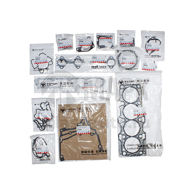 Комплект прокладок двигателя (ISF2.8) Foton (без уплотнений 313 и 314) 