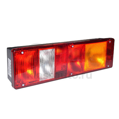 Фонарь задний ЕВРО правый с разъемом байонет сзади (габаритом) 7442-3716 а/м КамАЗ/МАЗ (Т.А.С.)