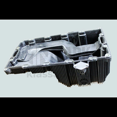 Поддон  картера двигателя 2 масл. канала в сборе (ISF3.8) Валдай 5266886/ 5302031 FOTON