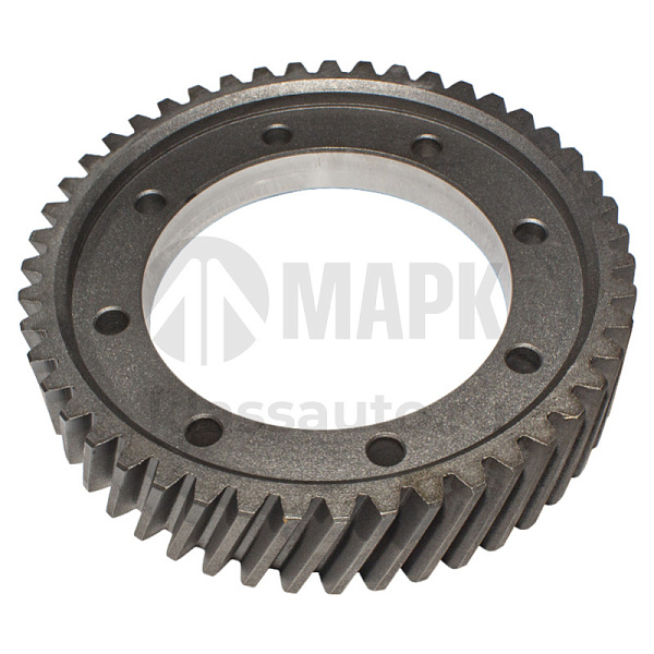 Шестерня цилиндрическая ведомая (47 зубьев) 8отв. УРАЛ ПЛАНТ