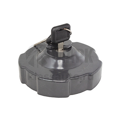 Крышка топливного бака в сб. (с ключами, металл) для а/м HOWO T5G, SITRAK C7H (TRUCKMARK)