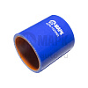 Патрубок интеркулера (силикон) синий (Ф53х67) (МАРК)