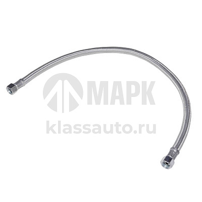 Шланг тормозной зад. 800мм (гайка S24 М20х1,5/гайка S24 M20х1,5) бронированный (Альтернатива)