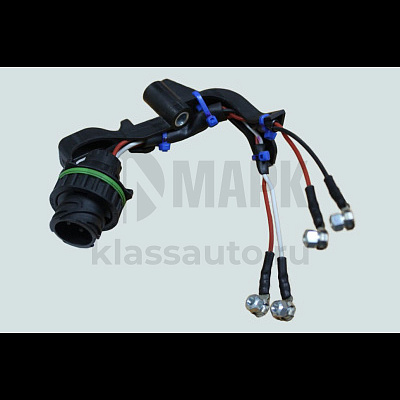 Жгут проводов на 2 форсунки в сборе с разъемами (1/2,3/4 цил.)(ISF 3.8) 5289407/ 4943169 оригинал
