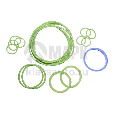 Комплект уплотнительных колец двигателя дв. 534 (силикон, 12 наим., 26 шт.) Квадратис
