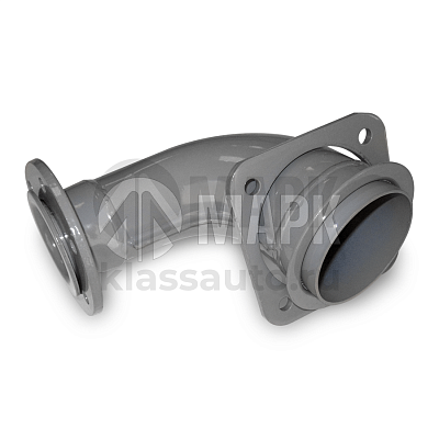 Патрубок приемный а/м КАМАЗ Евро правая (под ТКР Schwitzer) 6 отверстий МАРК