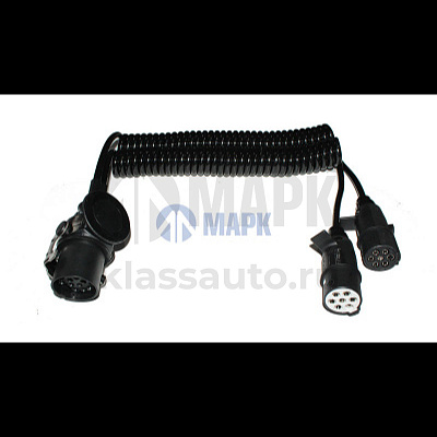 Кабель ABS 15x2 полюсной L=4500mm/7+7/24V (пластик) ласточка (TrailerParts)